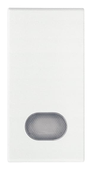 VIMAR - TASTO 1M CON DIFFUSORE BIANCO