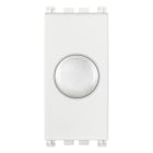 VIMAR - Dimmer 230V Bianco 100-500W per Lampade Ad Incandescenza con Potenziometro Rotativo e Indicatore Luminoso