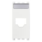 VIMAR - Adattatore RJ45 Amp Avaya Bianco - Connettori Amp/Tyco, Lucent Technologies/Systimax (Jack Linea 110, Toolless Jack, MTRJ, MPS100, MGS200-500)