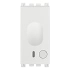 VIMAR - Sonda di temperatura domotica bianca per controllo ambiente, gestione impianti, comando fan-coil, interfacciabile con attuatore proporzionale.