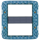 VIMAR - Supporto 8 Moduli Con Viti per Scatola Da Incasso e Base Da Tavolo
