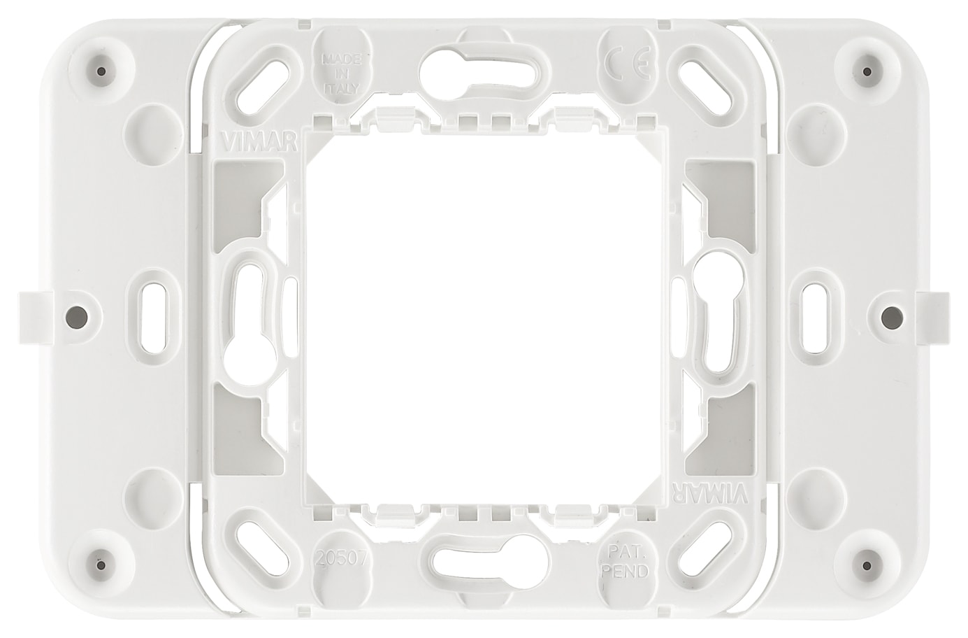 VIMAR - SUPPORTO RADIO PLACCA 2M O 2MC BIANCO