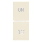 VIMAR - DUE MEZZI TASTI 1M SIMBOLI ON/OFF CANAPA
