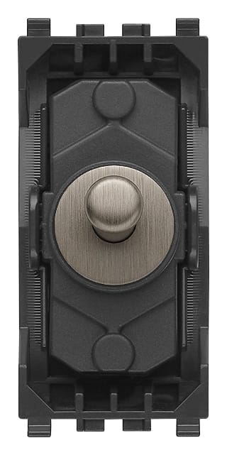 VIMAR - PULSANTE COMMUTATORE 2P 10A VINT. GMETAL
