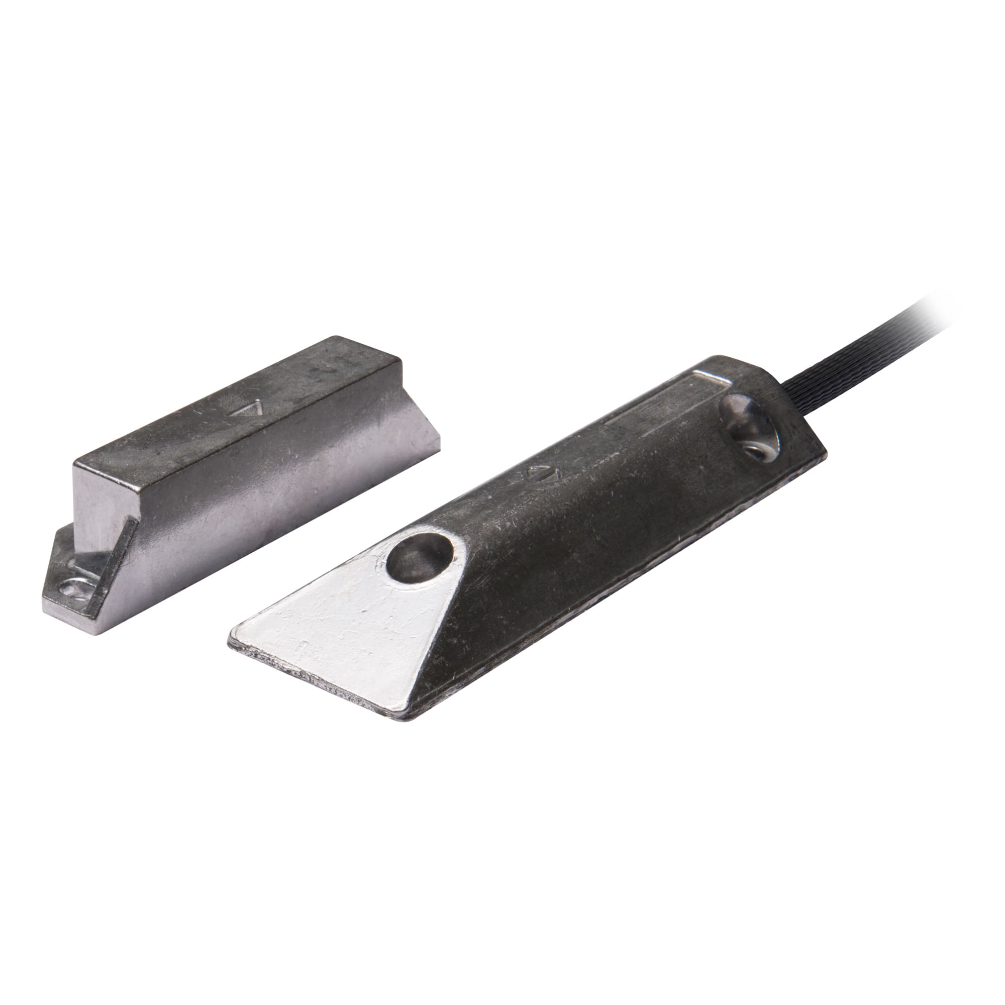 VIMO ELETTRONICA - Contatto magnetico per porte basculanti in alluminio pressofuso.IMQ G.2 Cl.IV