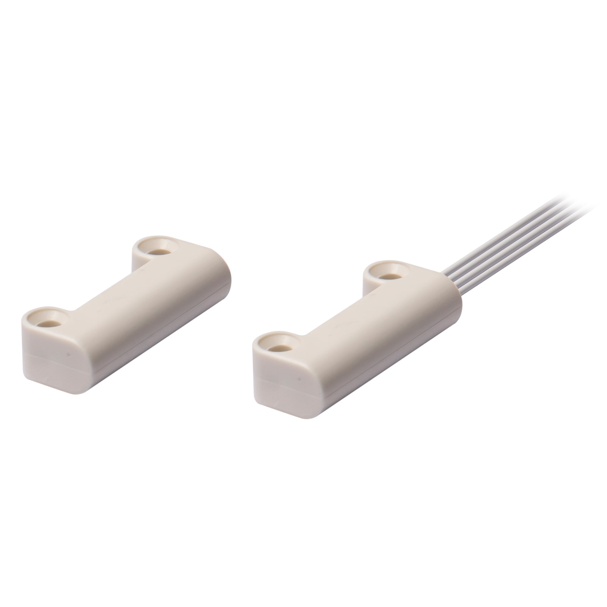 VIMO ELETTRONICA - Contatto    no Fe ABS bianco. Certificato IMQ G.2 Cl.IV