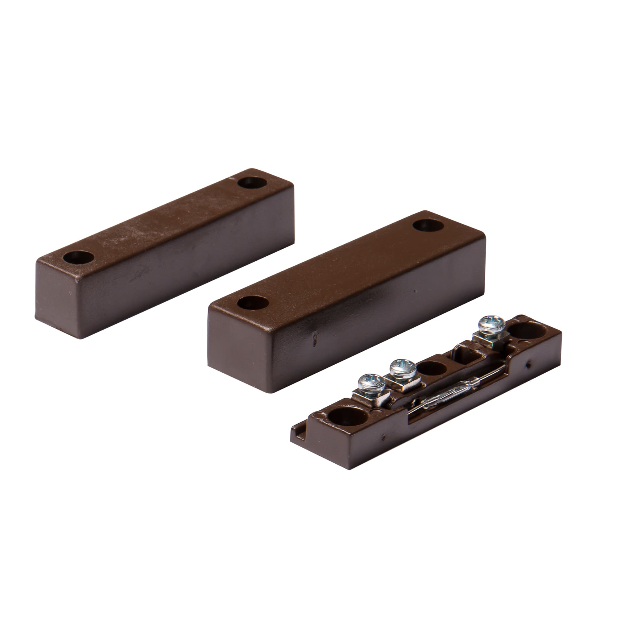 VIMO ELETTRONICA - Contatto    con terminali a vite protetti ABS marrone