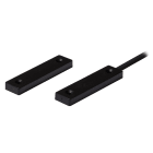 VIMO ELETTRONICA - Contatto ABS nero ultrapiatto ad alta portata doppio bil resistivo Cavo 1 m