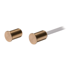 VIMO ELETTRONICA - Contatto  incasso in ottone Ø 10 mm superfici non ferrose. Certificato IMQ grado.2 Cl.IV