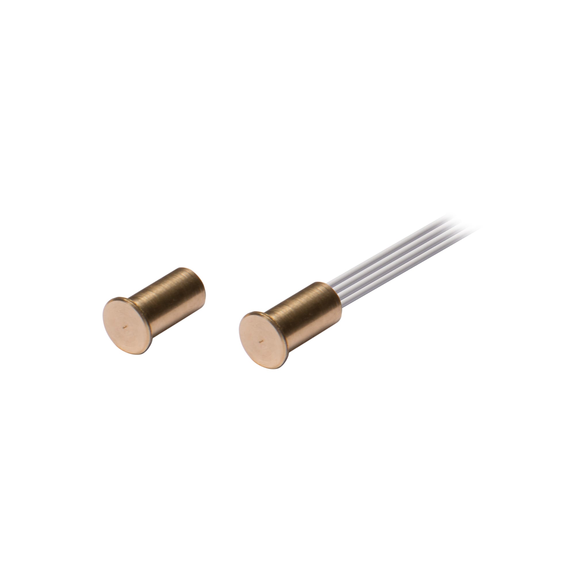 VIMO ELETTRONICA - Contatto miniaturizzato in ottone a scomparsa Ø 6,2mm