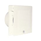 VORTICE - ME 100/4 LL T aspiratori elicoidali da muro in resina plastica bianca UV resistant, diametro 100 mm, motore protetto, 2 velocità, portata 65-95 m3/h.
