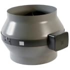 VORTICE - CA 125 MD: aspiratori centrifughi assiali in acciaio, involucro verniciato, diametro 125 mm, 3 velocità, motore AC protetto, staffe in metallo.