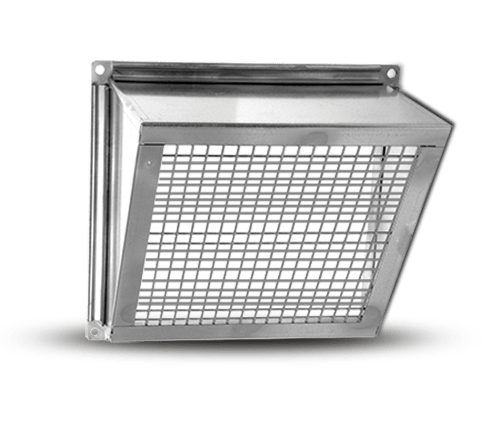 VORTICE - QBK-HE GP 500 griglia di protezione per bocca di scarico compatibile con VORT QBK HE SAL 500 e VORT QBK HE COMFORT 500.
