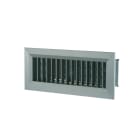 VORTICE - Bocchetta in alluminio 300x150 con serranda, doppio filare alette regolabili per condotti quadrati, rettangolari o circolari con plenum.