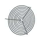 VORTICE - CA-G 315 griglia di protezione da applicare sul lato di aspirazione per proteggere le parti in movimento in posizione accessibile.