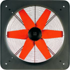 VORTICE - E 252 M aspiratori elicoidali, diametro 250 mm, pannello in acciaio verniciato, motore AC, portata 1500 m3/h, girante 6 pale, regolabile.