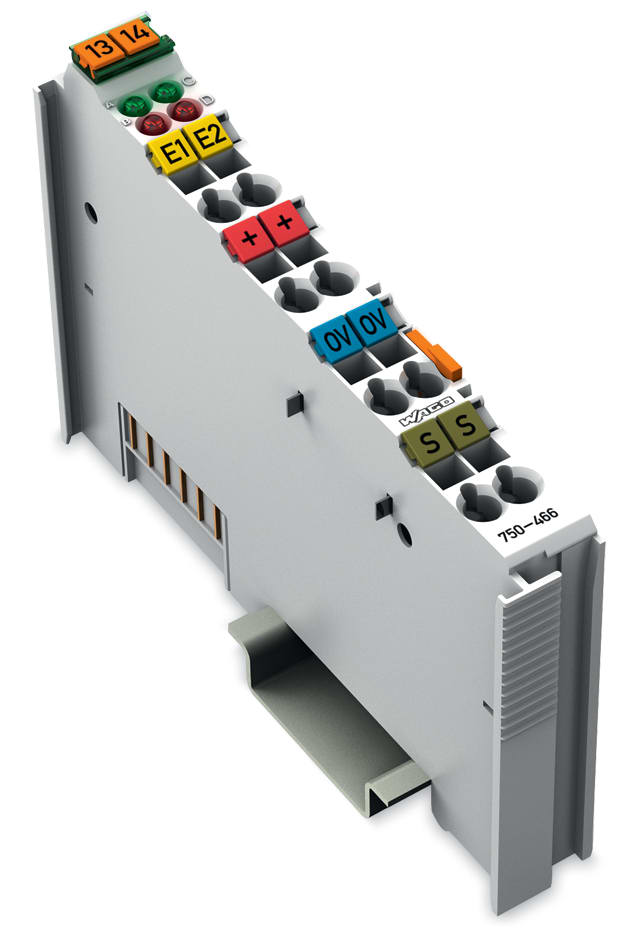 WAGO ELETTRONICA - Ingresso analogico a 2 canali.4 - 20 mA.Single-ended.grigio chiaro