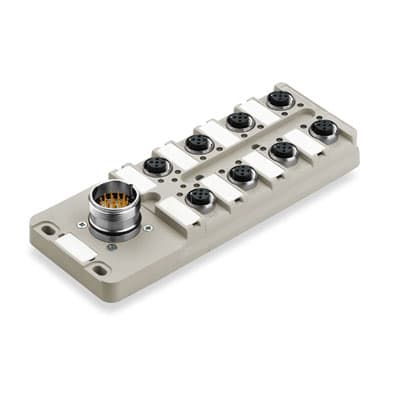 WEIDMULLER - Distributore per sensori e attuatori, Modulo completo, Con uscita M23