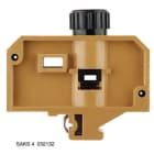 WEIDMULLER - Morsetto componibile portafusibile, Collegamento a vite, Giallo medio, 10 mm², 16 A, 400 V, Numero di collegamenti: 2, Numero di piani: 1, TS 32