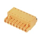 WEIDMULLER - Connettore PCB (collegamento del conduttore), 320 V, 23 A, Passo in mm: 5.00, 3.31 mm², Numero di poli: 7, PUSH IN con attuatore, Box