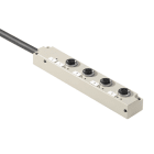 WEIDMULLER - Ripartitore passivo sensore-attuatore (con cavo), Versione con cavo fisso, M12, 30 V, Codificato A, LED: Sì, LED sensore: Sì, Tipo di cablaggio: PNP