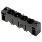 WEIDMULLER - Connettore PCB (collegamento al circuito stampato), 500 V, 29 A, Passo in mm: 7.62, Numero di poli: 2, Collegamento a saldare THT, Box