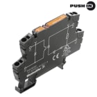 WEIDMULLER - Relè a stato solido, 24 V DC ±20 %, Varistore, Protezione contro l'inversione di polarità, 3...33 V DC, 4 A, PUSH IN