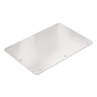 WEIDMULLER - Piastra a flangia, Klippon TB (Terminal Box), diritto, 167 x 290 x 3 mm, Piastre flangiate: sopra, sotto, Acciaio inox 1.4404, acciaio inossidabile 1.