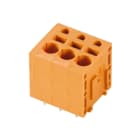 WEIDMULLER - Morsetto per circuito stampato, 320 V, 24 A, Passo in mm: 5.00, 2.5 mm², Numero di poli: 14, PUSH IN, Collegamento a saldare THT, 180°, Box