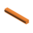 WEIDMULLER - Morsetto per circuito stampato, 320 V, 24 A, Passo in mm: 5.00, 2.5 mm², Numero di poli: 24, PUSH IN con tasto di attivazione, Collegamento a saldare