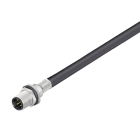 WEIDMULLER - Connettore circolare, integrato (con cavo), Maschio, M12, Numero di poli: 5, 2 m, Pressacavo: PG 9, 0.25 mm², PUR/ PVC