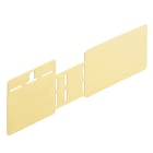 WEIDMULLER - Piastra di messa a terra (custodia), Klippon POK (custodia vuota in policarbonato), altro, 339 x 60.5 x 0.8 mm, Ottone, lucido, non trattato