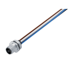 WEIDMULLER - Connettore circolare, integrato (con cavo), M12, Numero di poli: 4, 0.5 m