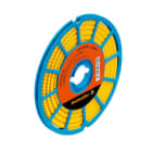 WEIDMULLER - Sistema di codifica cavi, giallo, Diametro esterno conduttore:1.3 - 3 mm, Lettere, maiuscole, PVC, flessibile, senza cadmio, -30...80 °C