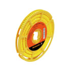 WEIDMULLER - Sistema di codifica cavi, giallo, Diametro esterno conduttore:4 - 10 mm, Lettere, maiuscole, PVC, flessibile, senza cadmio, -30...80 °C