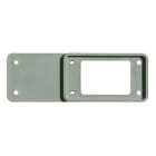 WEIDMULLER - Piastra adattatore (Connettori industriali), Plastica, Colori: grigio, Dimensioni di installazione: 8
