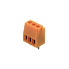 WEIDMULLER - Morsetto per circuito stampato, 160 V, 16 A, Passo in mm: 3.50, 2.08 mm², Numero di poli: 2, Collegamento a vite, Collegamento a saldare THT, 90°, Box