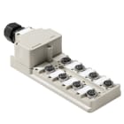 WEIDMULLER - Ripartitore passivo sensore-attuatore (senza cavo), Ripartitore a calotta, M12, 30 V, Codificato A, LED: Sì, LED sensore: No, Tipo di cablaggio: PNP