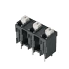 WEIDMULLER - Morsetto per circuito stampato, 630 V, 17.5 A, Passo in mm: 7.50, 1.5 mm², Numero di poli: 7, PUSH IN con attuatore, Collegamento a saldare THT/THR, 1