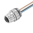 WEIDMULLER - Connettore circolare, integrato (con cavo), M12, Numero di poli: 8, 0.5 m, 0.25 mm², PVC