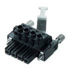 WEIDMULLER - Connettore PCB (collegamento del conduttore), 1000 V, 57 A, Passo in mm: 7.62, 10 mm², Numero di poli: 3, Collegamento a vite, Box