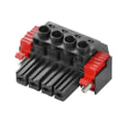 WEIDMULLER - Connettore PCB (collegamento del conduttore), 1000 V, 57 A, Passo in mm: 7.62, 10 mm², Numero di poli: 2, Collegamento a vite, Box