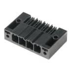 WEIDMULLER - Connettore PCB (collegamento al circuito stampato), 630 V, 57 A, Passo in mm: 7.62, Numero di poli: 6, Collegamento a saldare THT, Box