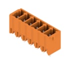 WEIDMULLER - Connettore PCB (collegamento al circuito stampato), 160 V, 17.5 A, Passo in mm: 3.81, Numero di poli: 6, Collegamento a saldare THT, Box