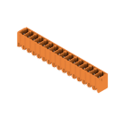 WEIDMULLER - Connettore PCB (collegamento al circuito stampato), 160 V, 17.5 A, Passo in mm: 3.81, Numero di poli: 16, Collegamento a saldare THT, Box