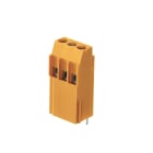WEIDMULLER - Morsetto per circuito stampato, 320 V, 32.5 A, Passo in mm: 5.00, 6 mm², Numero di poli: 2, Collegamento a vite, Collegamento a saldare THT, 90°, Box