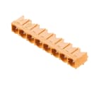 WEIDMULLER - Connettore PCB (collegamento al circuito stampato), 500 V, 29 A, Passo in mm: 7.62, Numero di poli: 6, Collegamento a saldare THT, Box