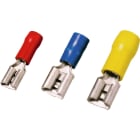 WEIDMULLER - Capocorda (presa piatta), Isolamento: presente, Parzialmente isolato, Sezione di collegamento cavo, max.: 6 mm², giallo