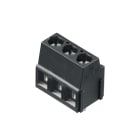 WEIDMULLER - Morsetto per circuito stampato, 320 V, 17.5 A, Passo in mm: 5.08, 2.5 mm², Numero di poli: 6, Collegamento a vite, Collegamento a saldare THT, 90°, Bo