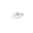 WEIDMULLER - Coperchio morsetto, bianco, PA 66, Posizione verticale: 4000 mm, Larghezza: 18 mm, Profondità: 7.7 mm, V-2